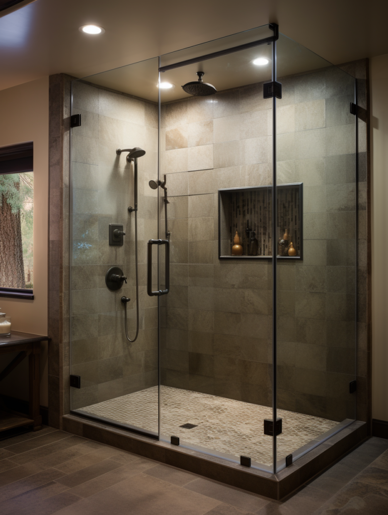 We can create and install custom shower doors and enclosures.